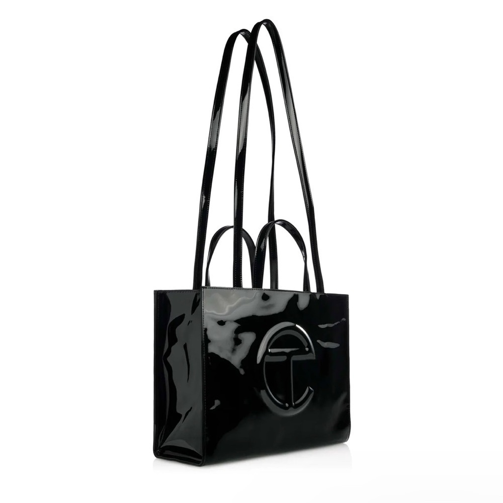 Medium black patent leather Telfar - Picture 2 of 15